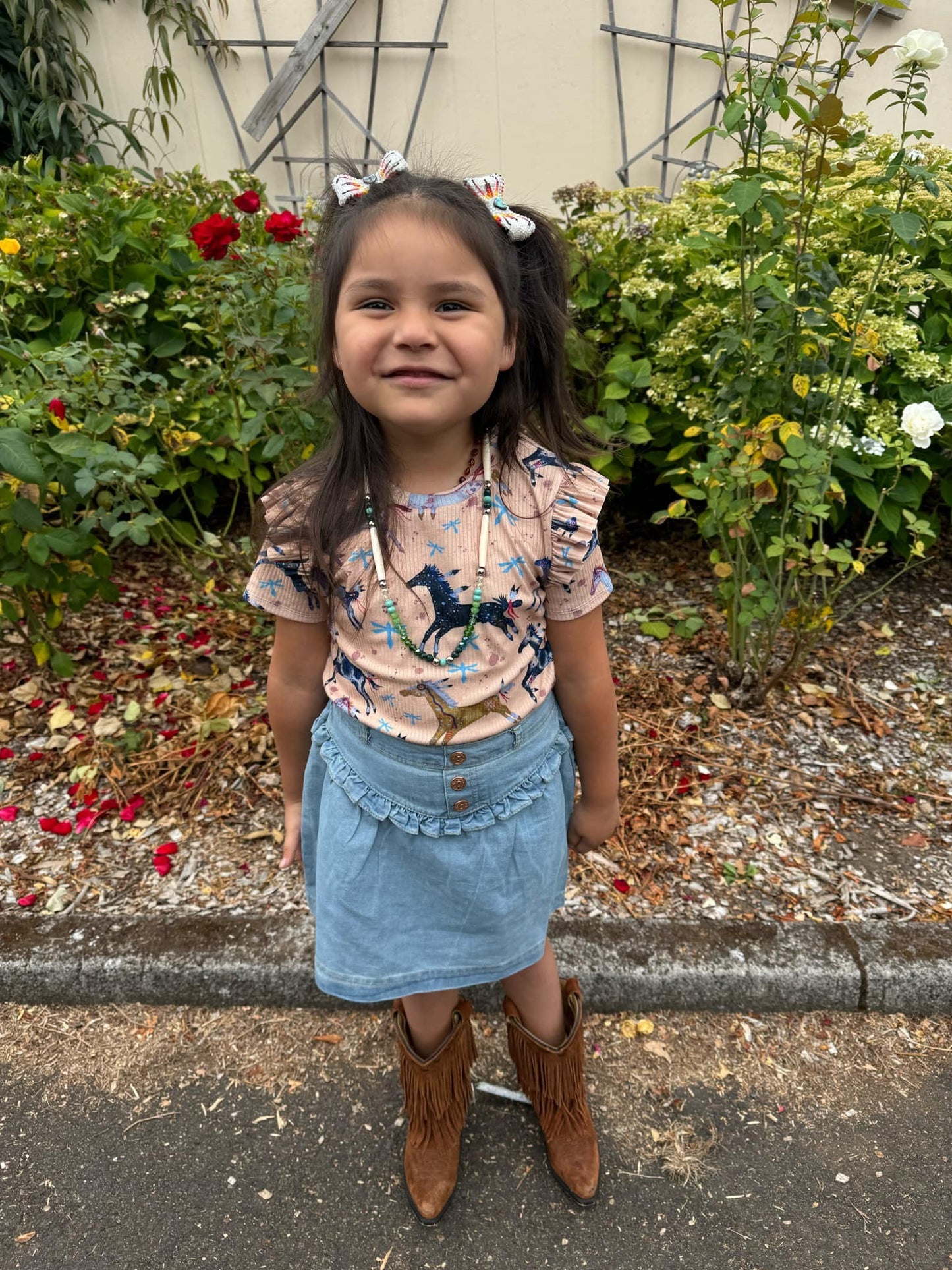 Ruffle Tshirt NB - 2T